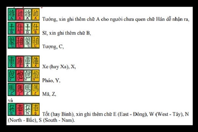 Các quân bài tứ sắc