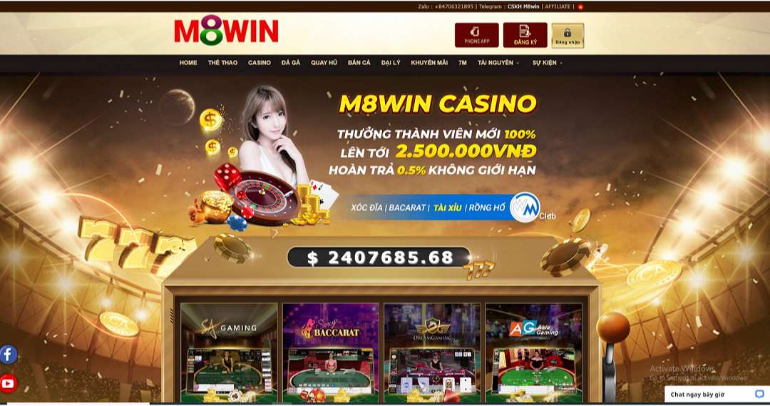 M8Win có những bước phát triển cực mạnh mẽ về tựa game tiến lên