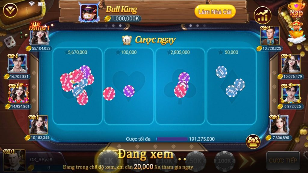 cách chơi game super bull