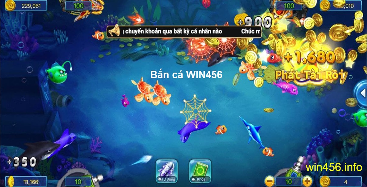 bắn cá tại app game WIN456